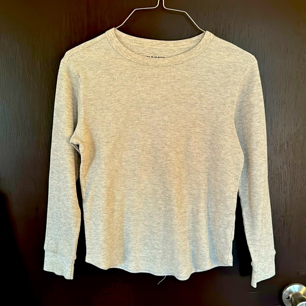 Boys Old Navy - Long Sleeve Waffle Shirt